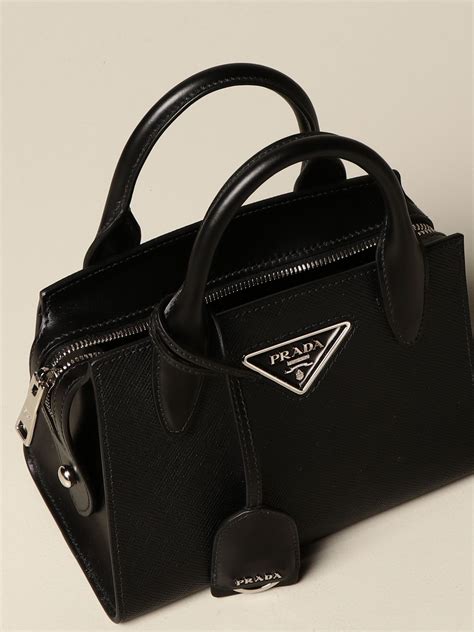 borsa prada nera donna|borse prada donna online.